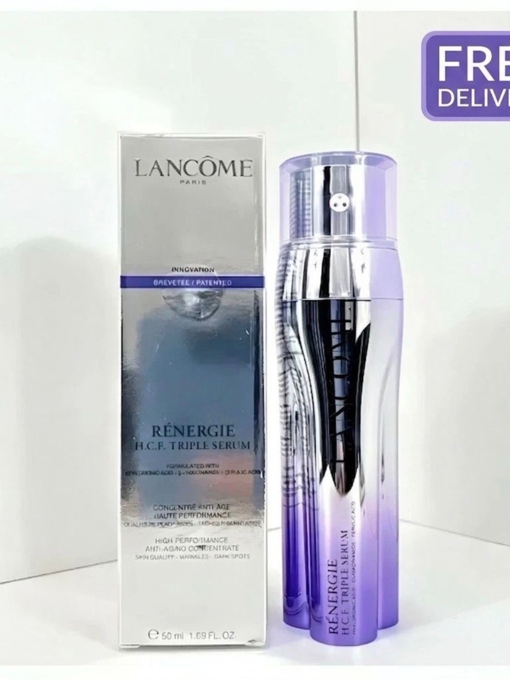 Lancome Renergie H.C.F Triple Serum 1.7oz/50ml Anti-Aging Face Serum New in box